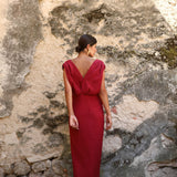 Vestido Beatriz Granate