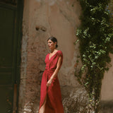Vestido Beatriz Granate