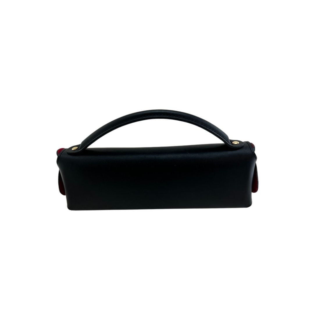 KIRIGAMI Black Clutch Handbag