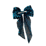 Lazo DELIA estampado azul