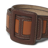 MAESE PLACE. Cinturón Roda Marrón