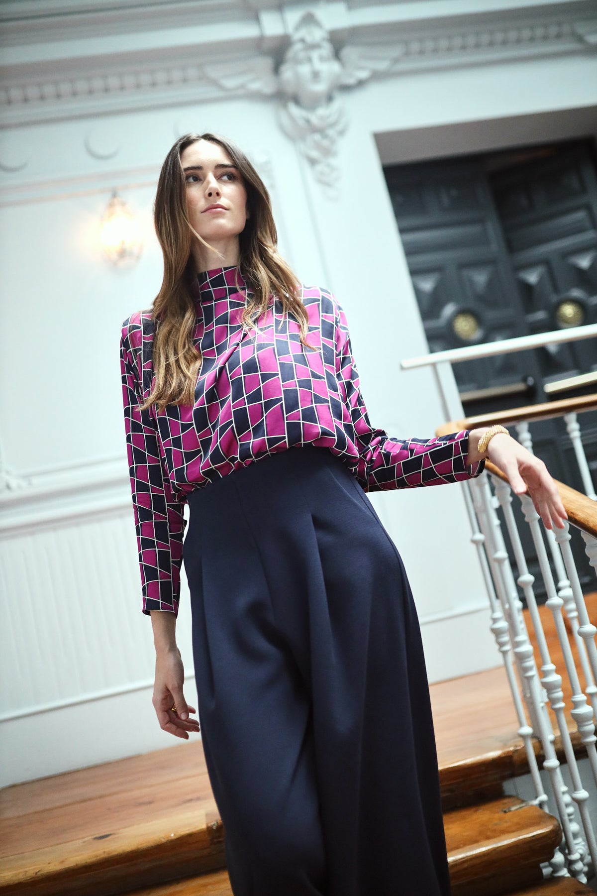 Pantalón Antonia Punto Azul