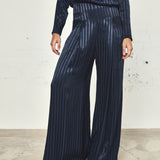 Antonia Blue Striped Trousers