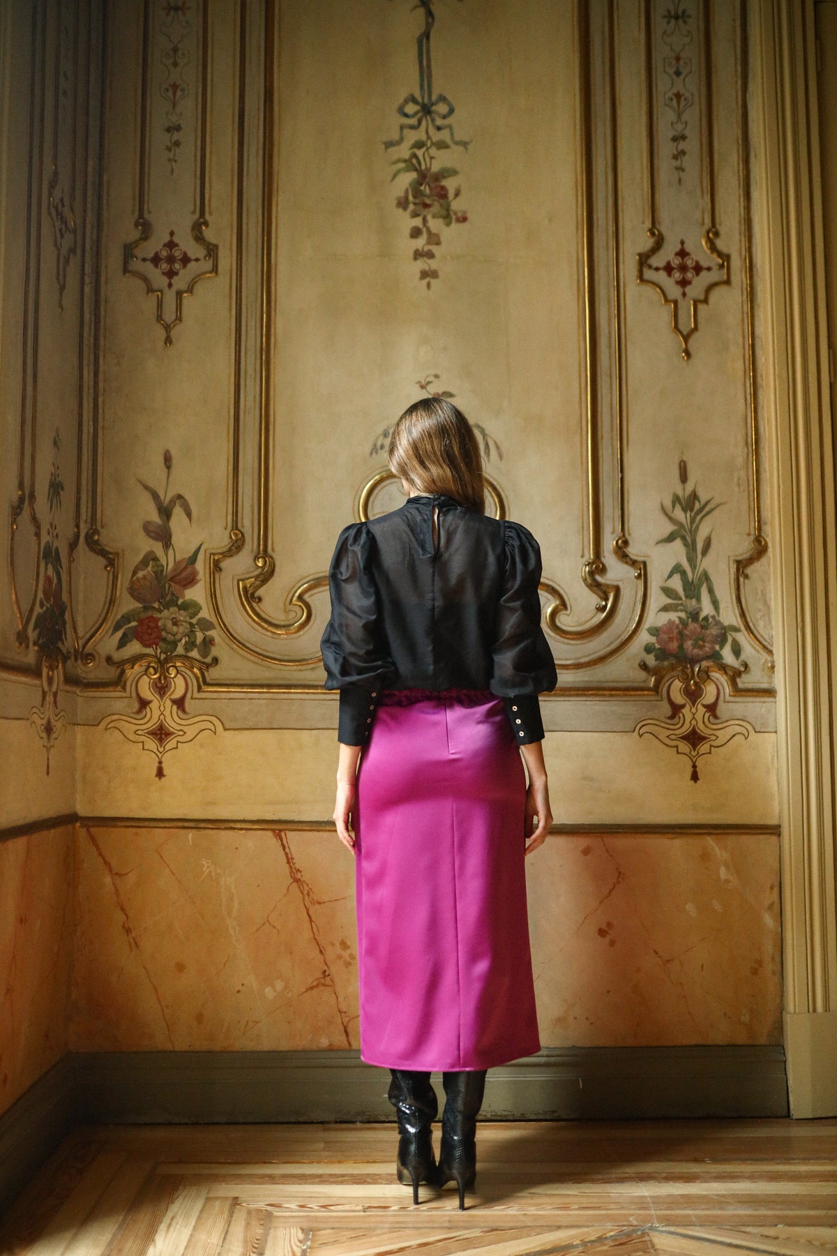Alana Bougainvillea Skirt