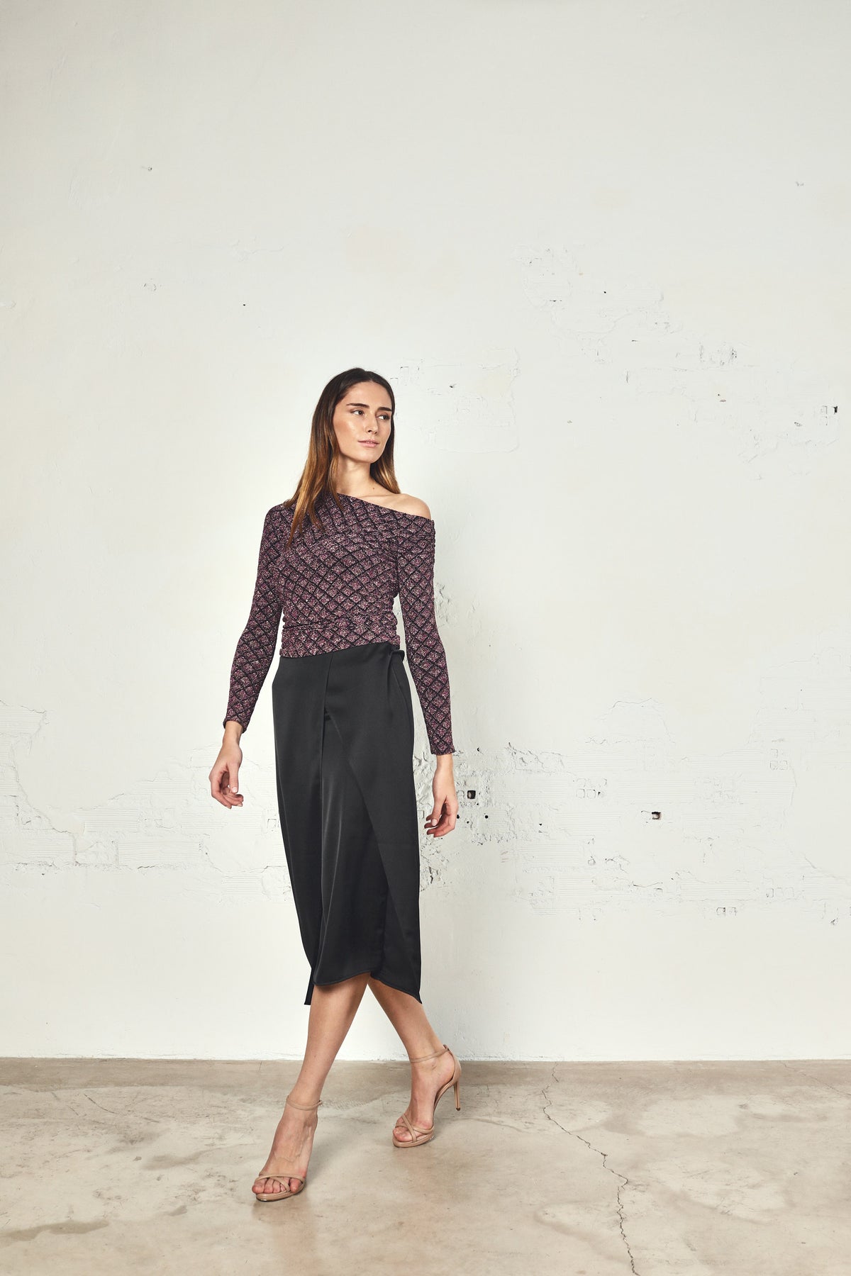 Alana Black Skirt