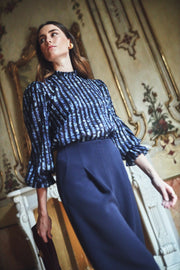 Top Lucie Blue Glitter