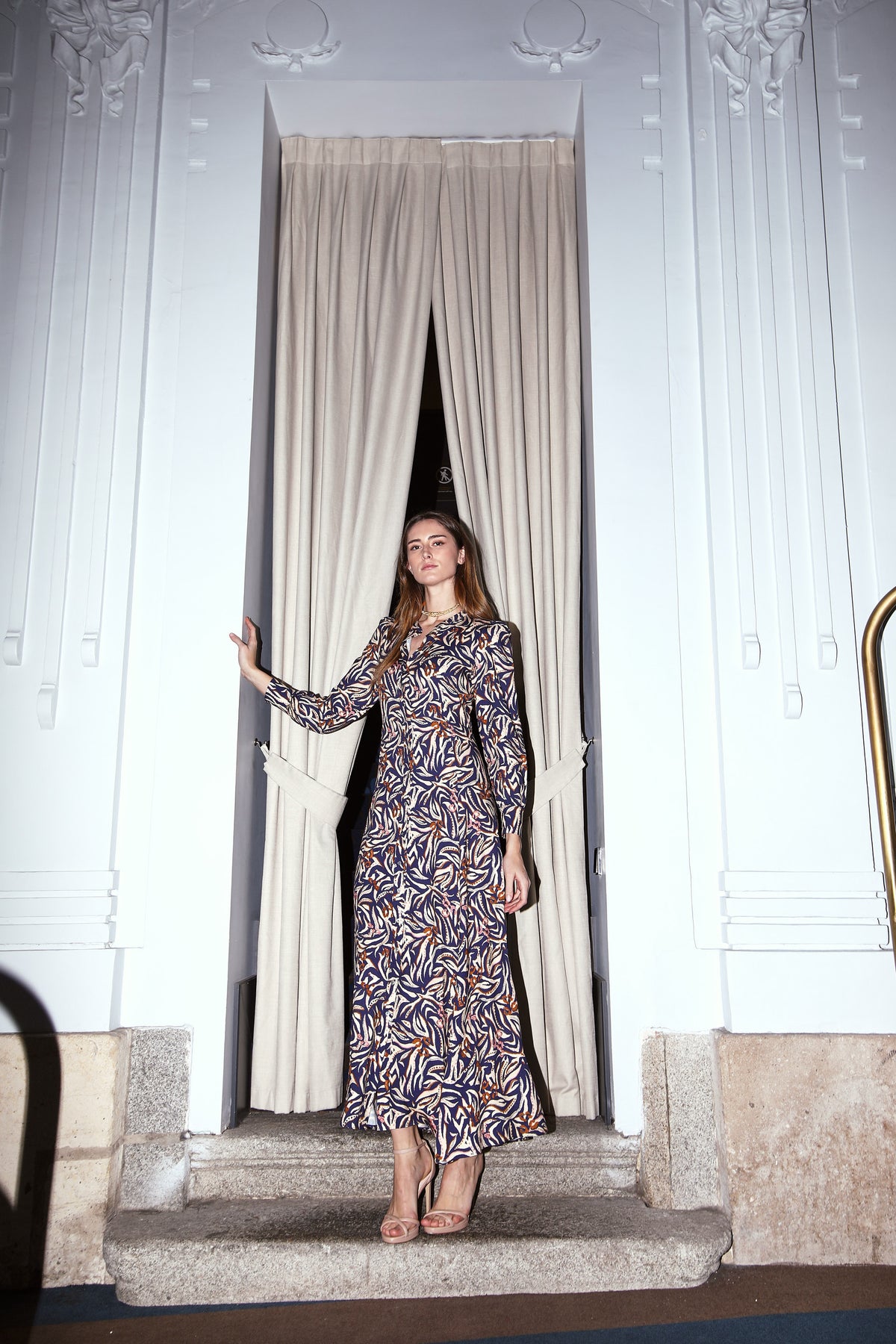 Vestido Claudia Manila Azul