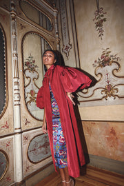 Chaqueta Valentina Granate