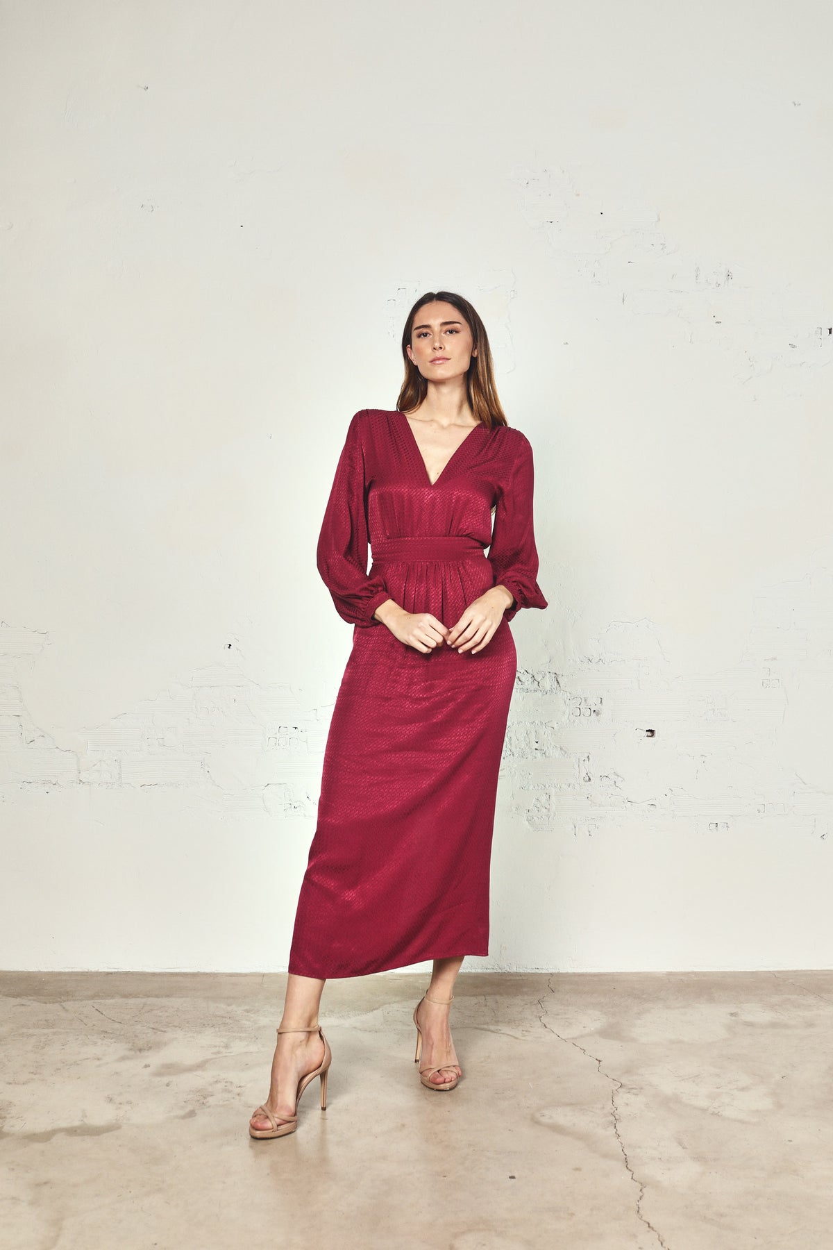 Vestido Mila Cereza