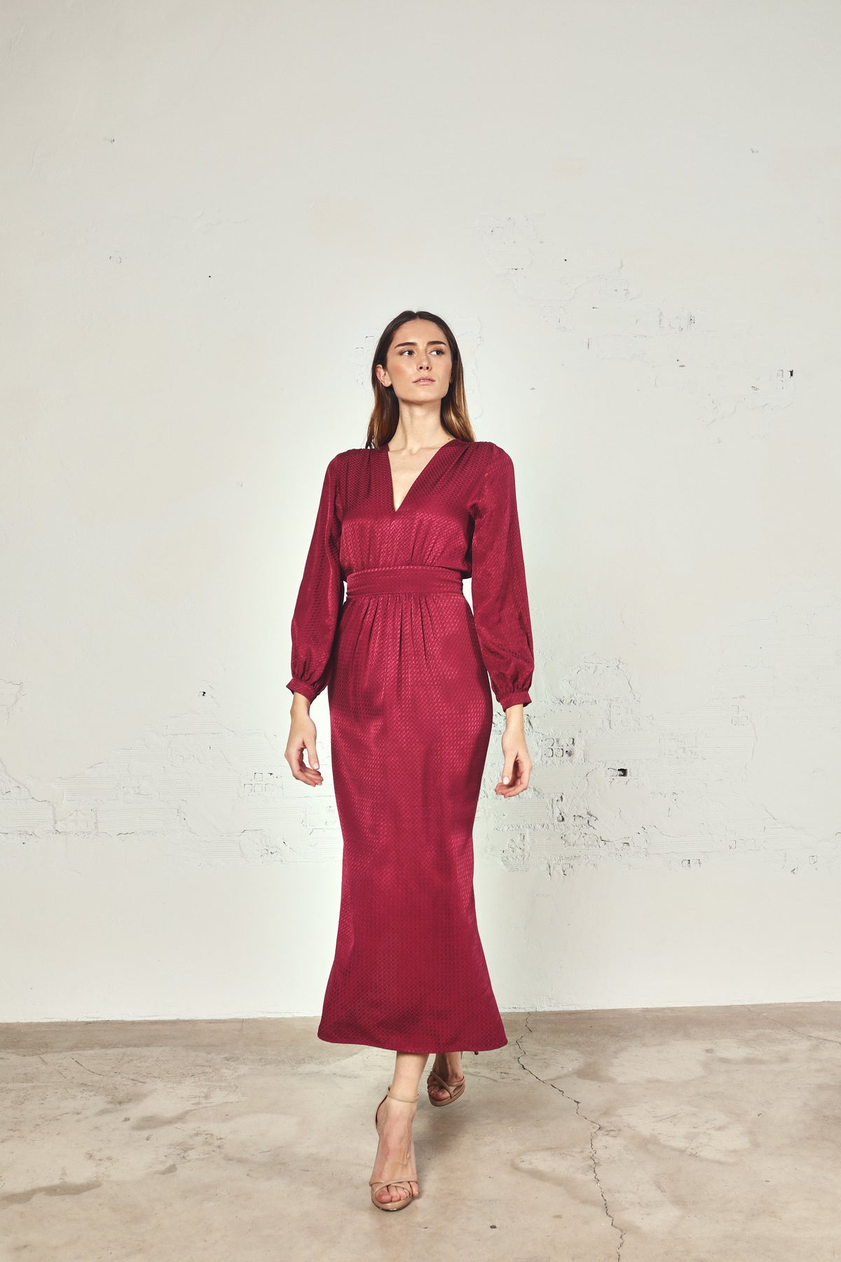 Vestido Mila Cereza