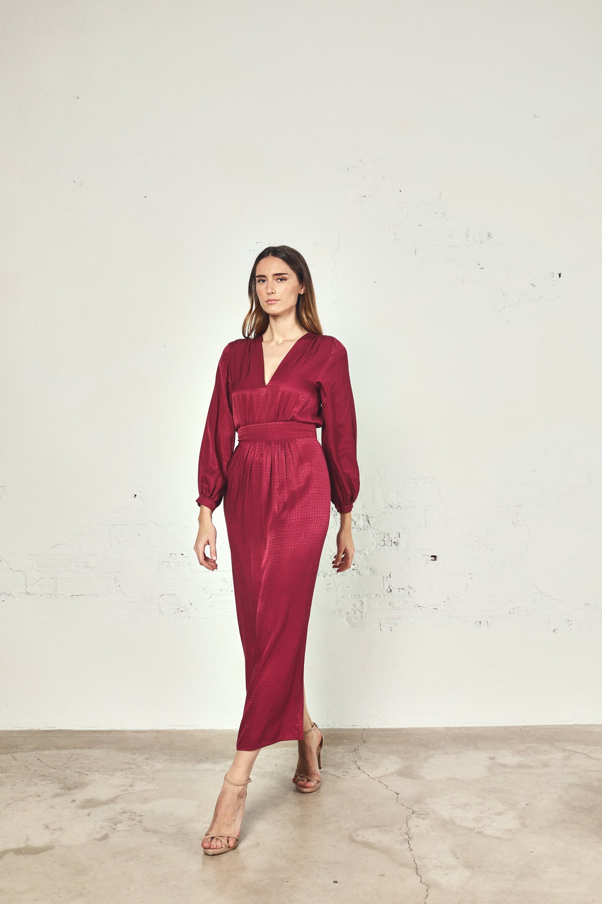 Vestido Mila Cereza