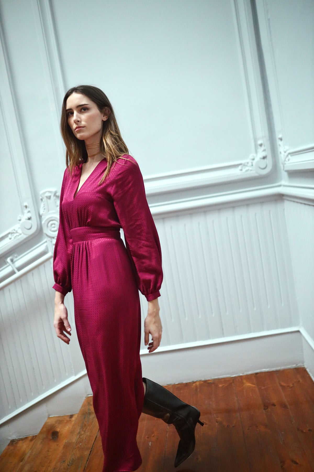 Vestido Mila Cereza