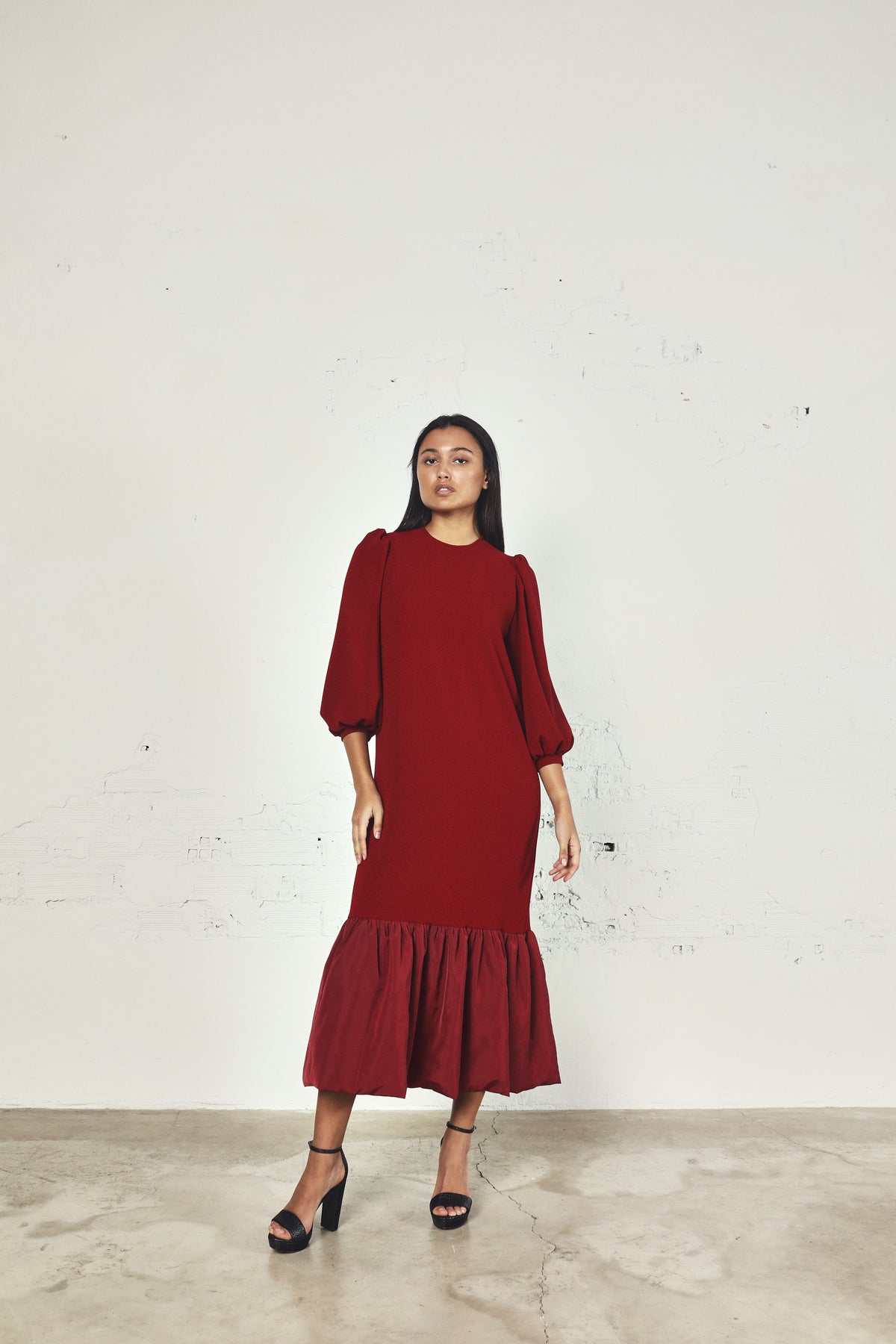 Petra Garnet Dress