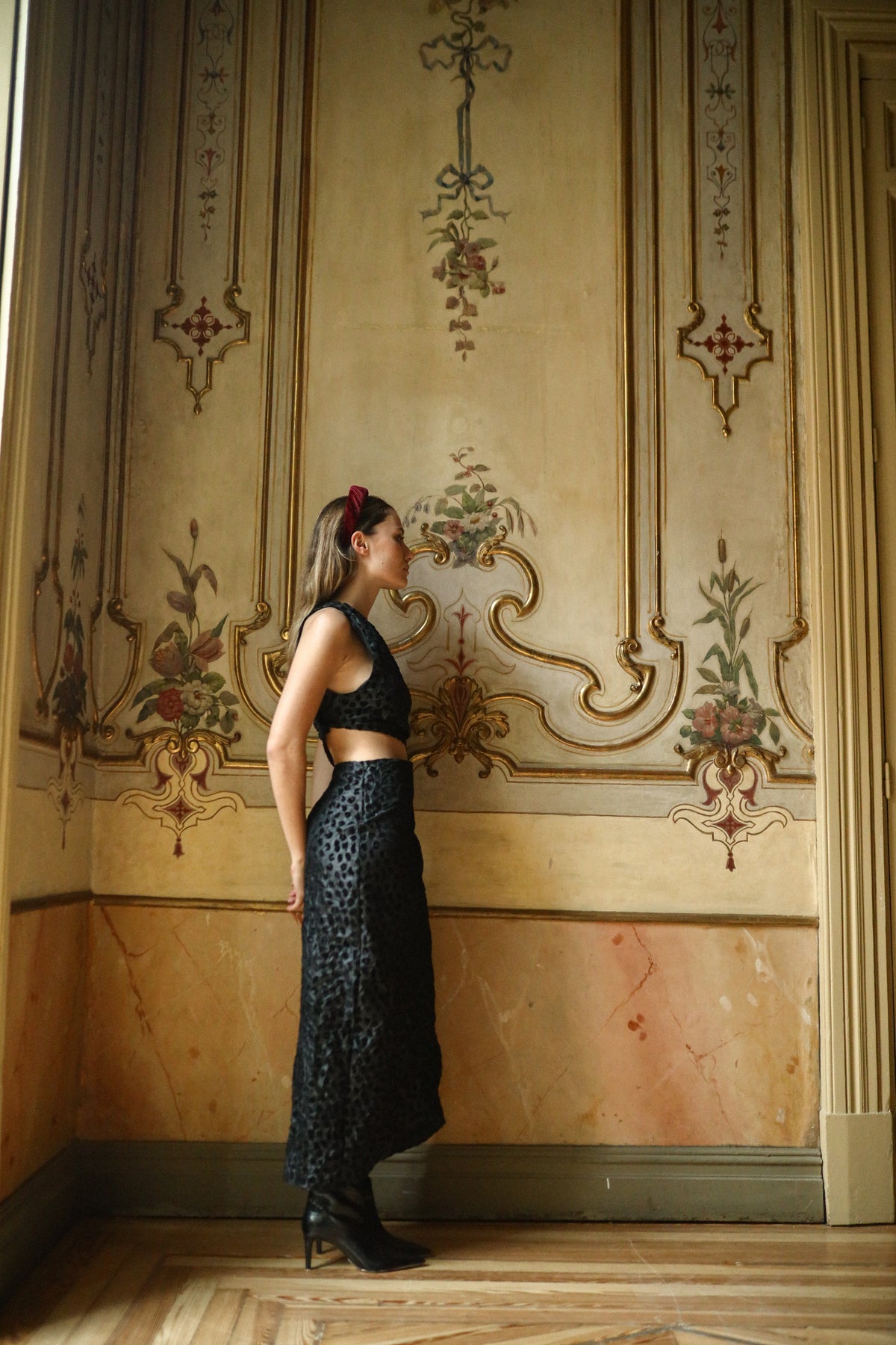 Vestido Rachel Print Negro