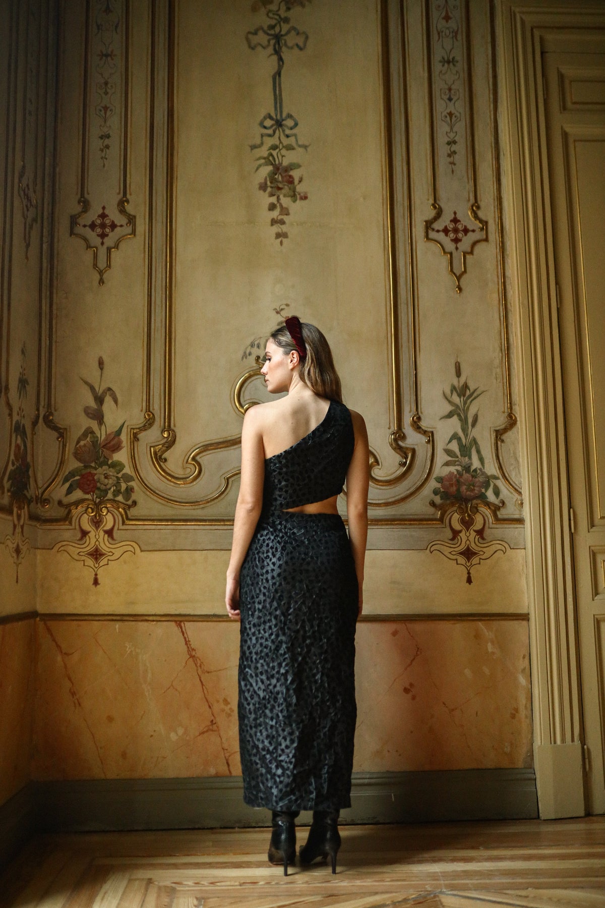 Vestido Rachel Print Negro