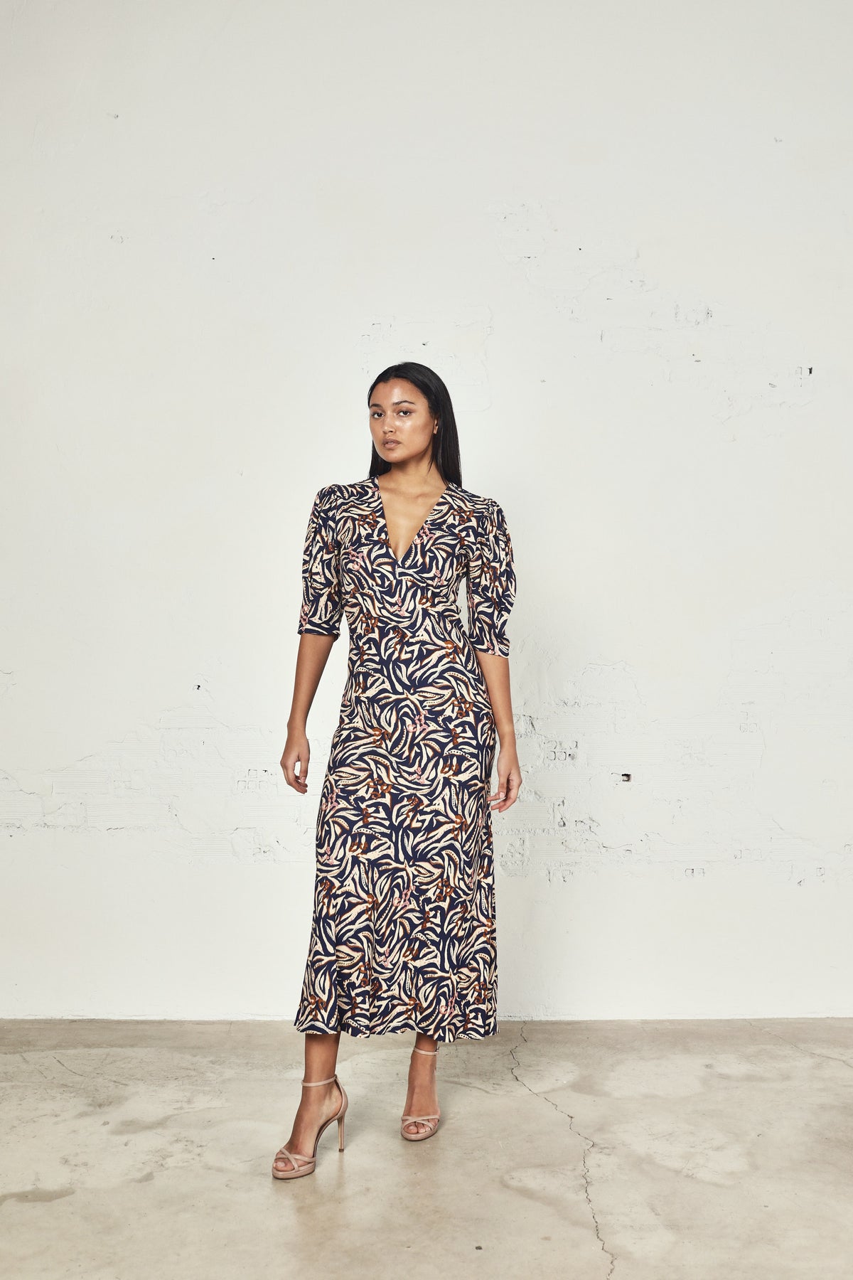 Vestido Zoe Manila Azul