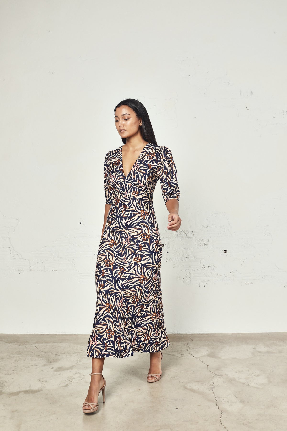 Vestido Zoe Manila Azul