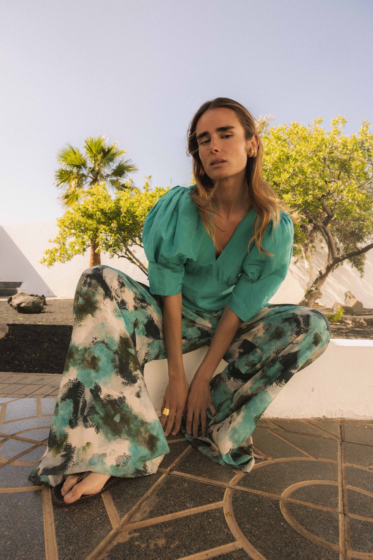 Pantalón Antonia Azules