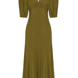 Vestido Zoe Verde Caqui