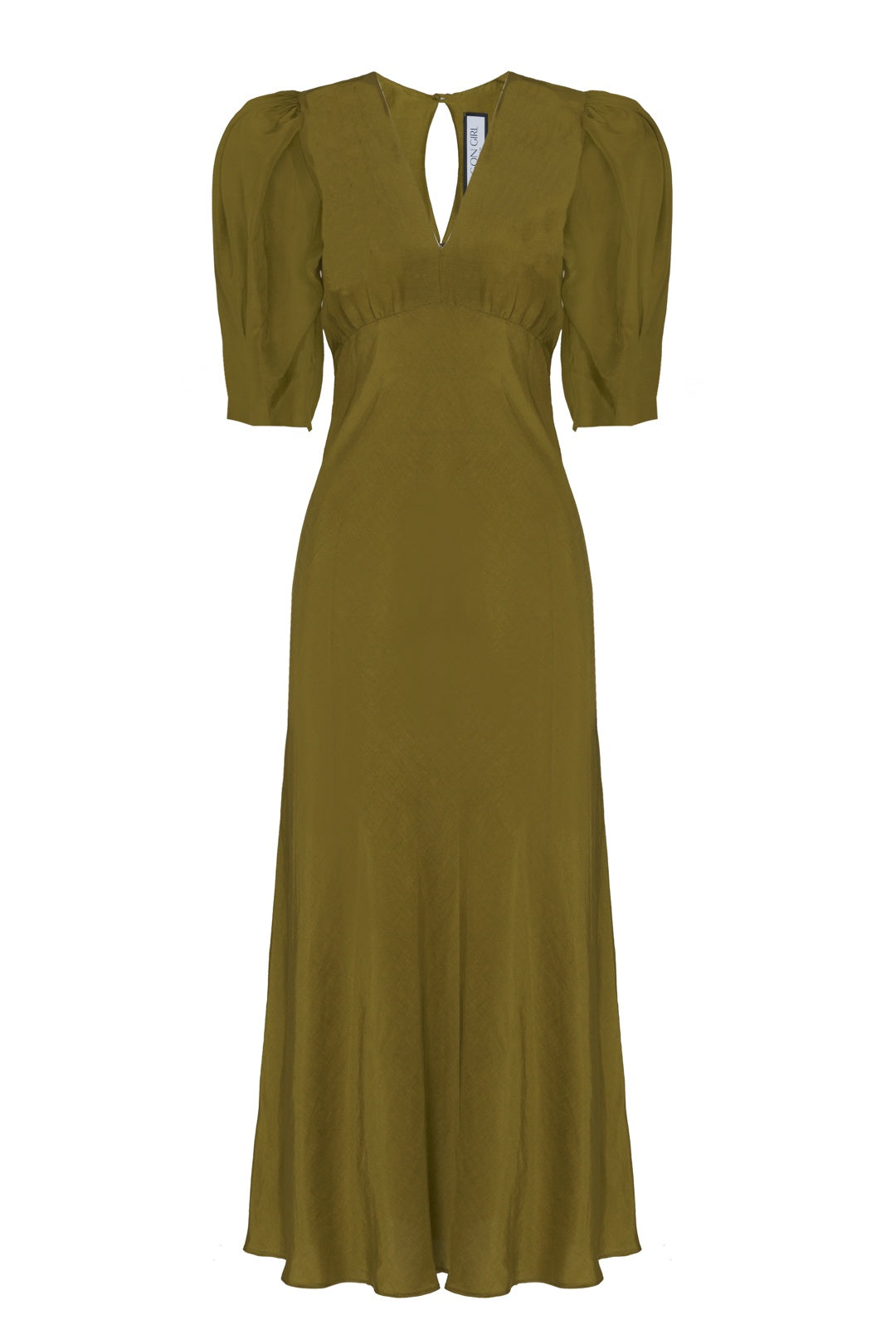 Vestido Zoe Verde Caqui