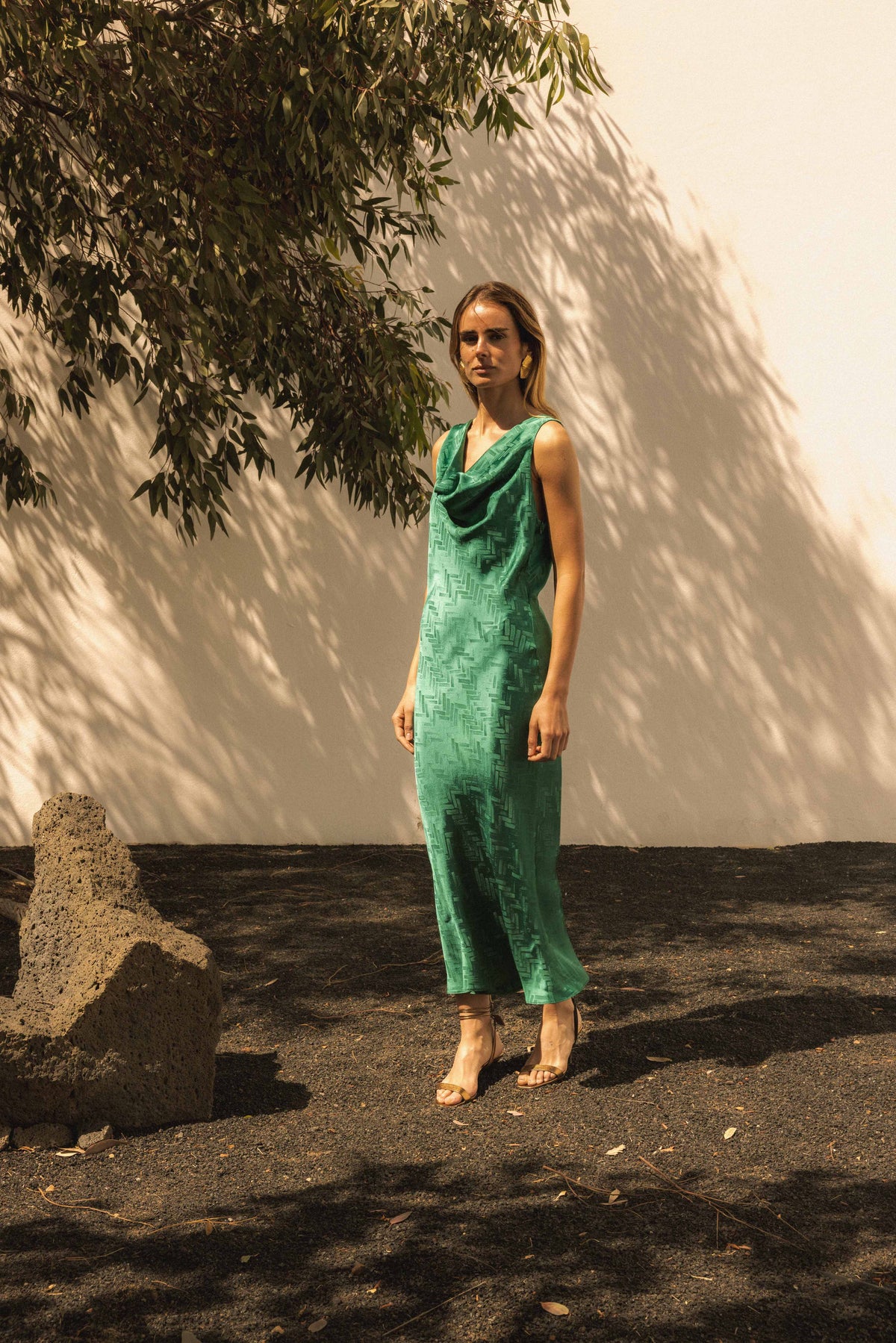 Vestido Palmira Esmeralda