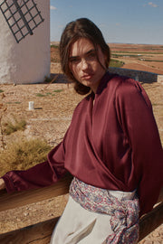 Blusa Paulina Enya Granate