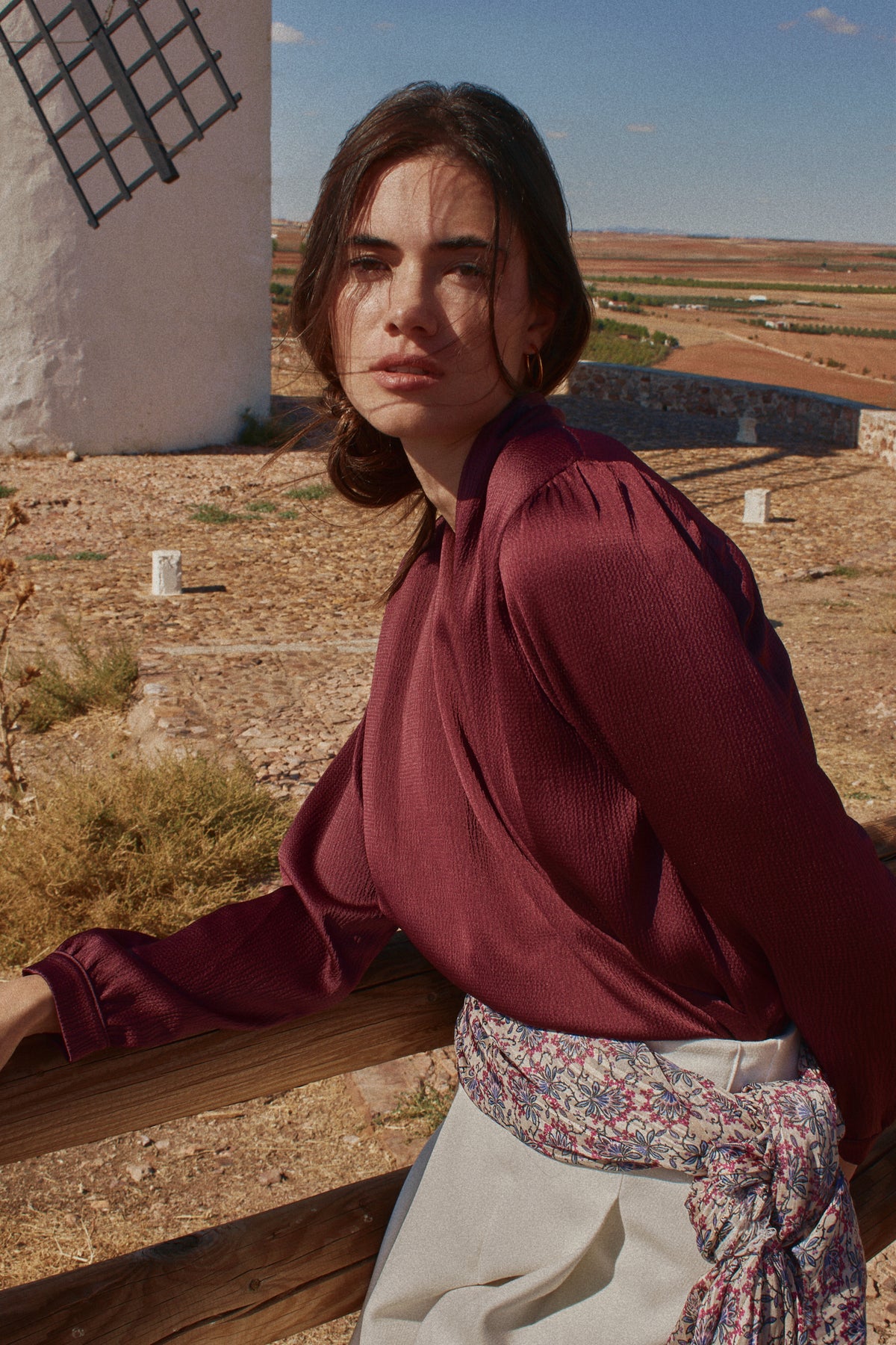 Blusa Paulina Enya Granate