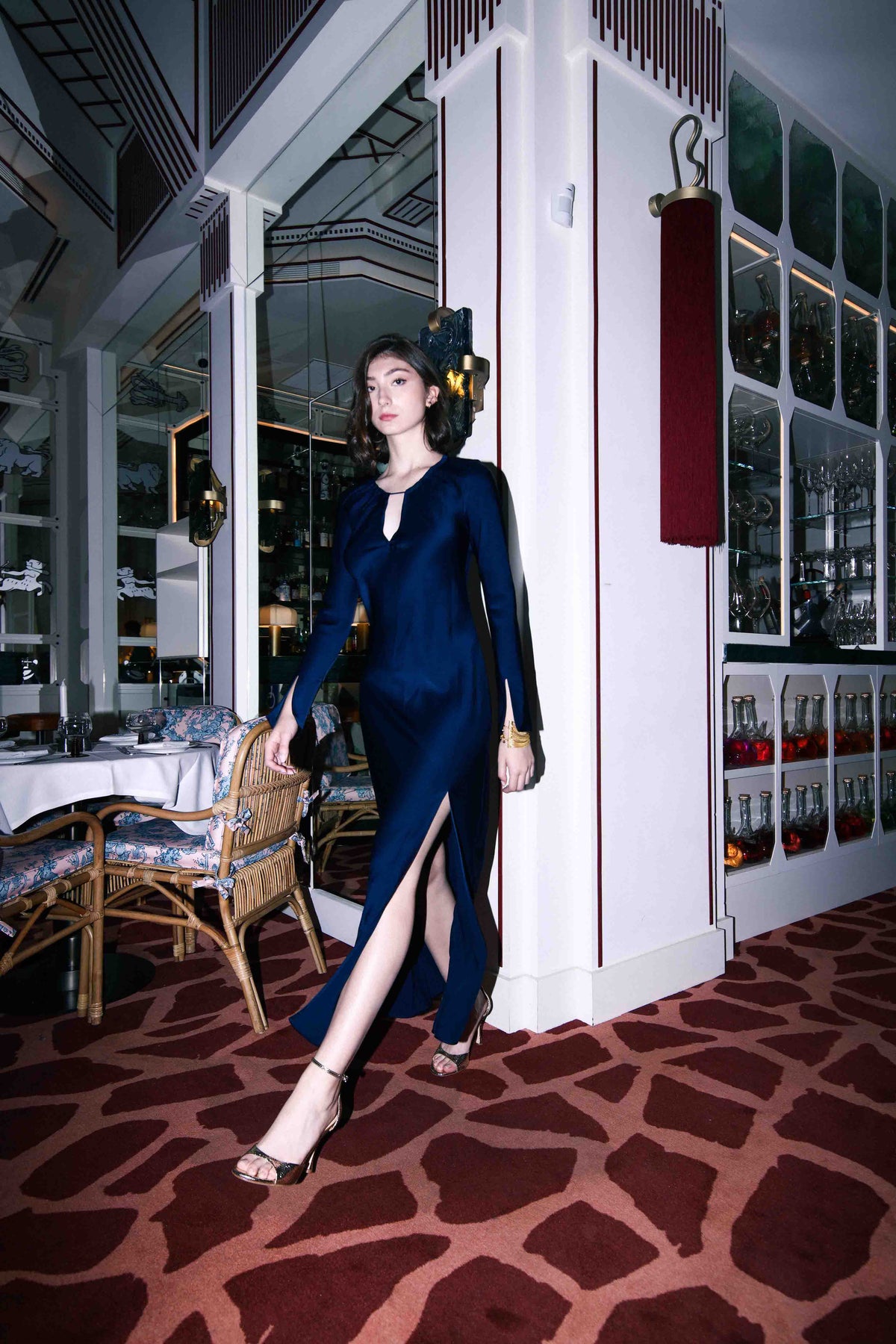 Vestido Angie Navy