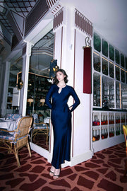 Angie Navy Dress