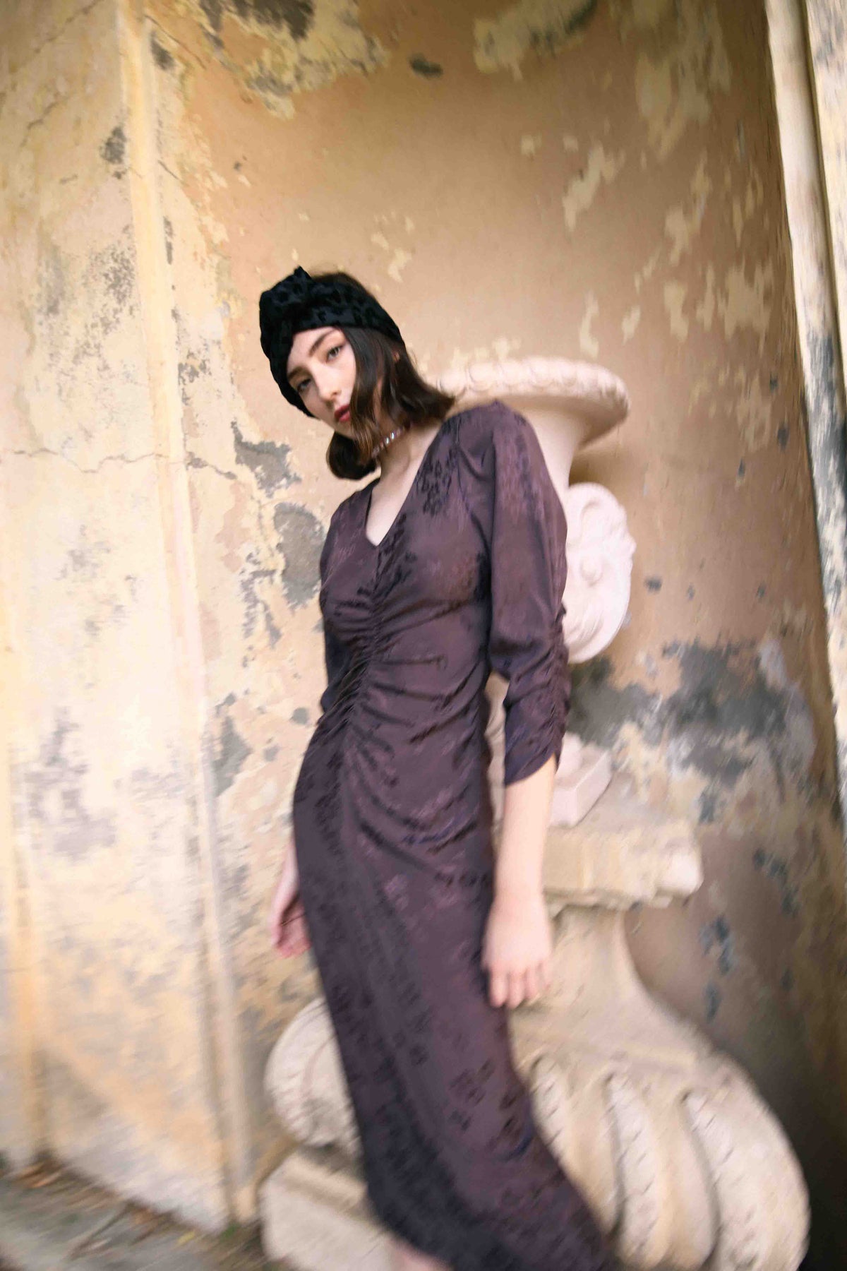 Vestido Geiko Berenjena
