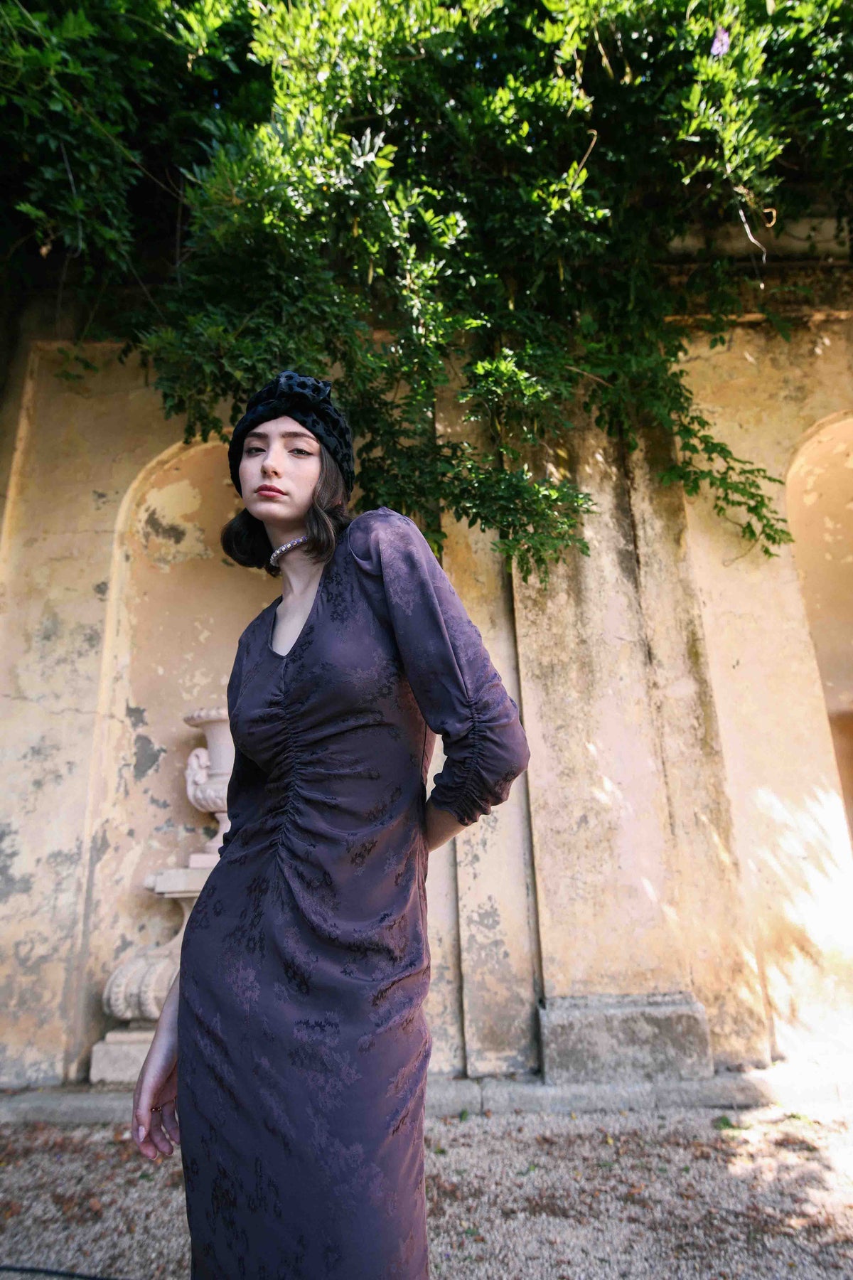 Vestido Geiko Berenjena