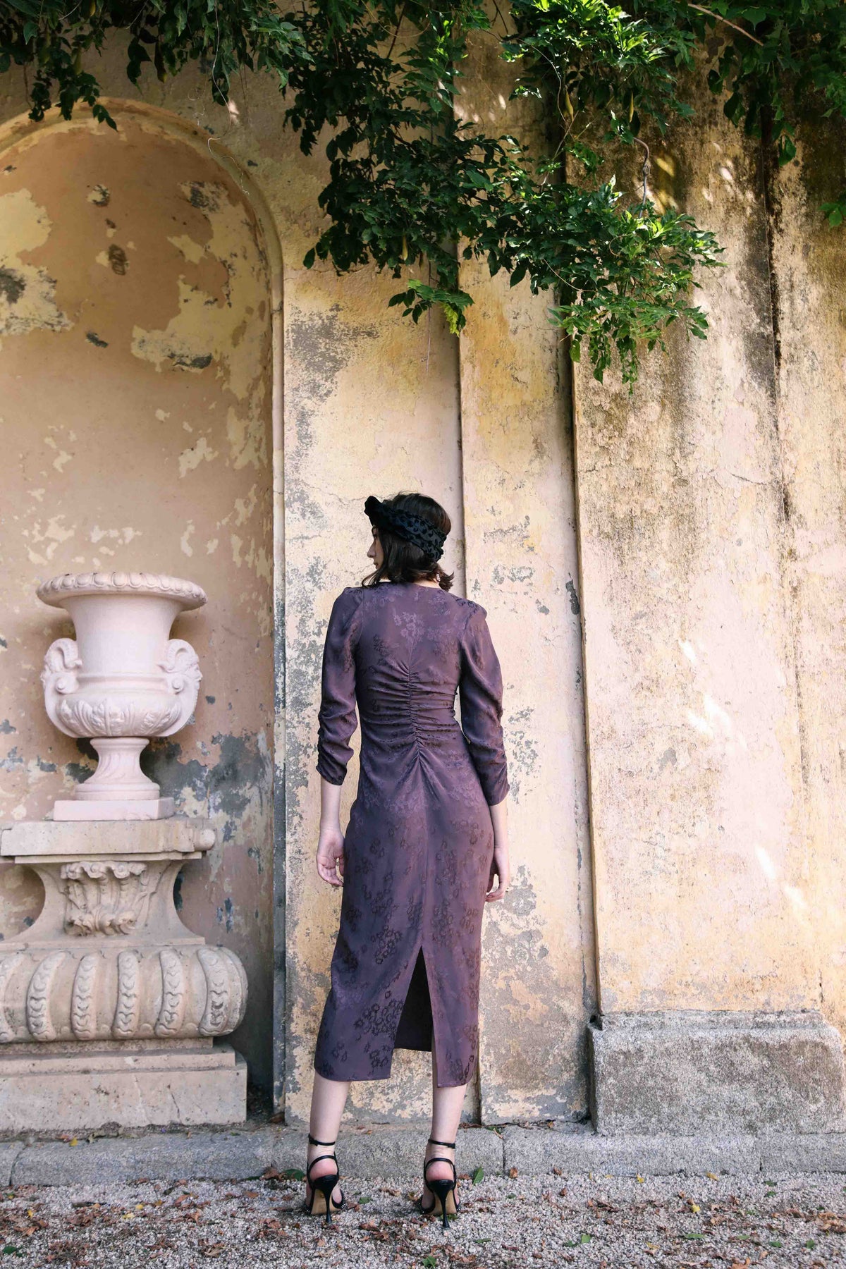 Vestido Geiko Berenjena