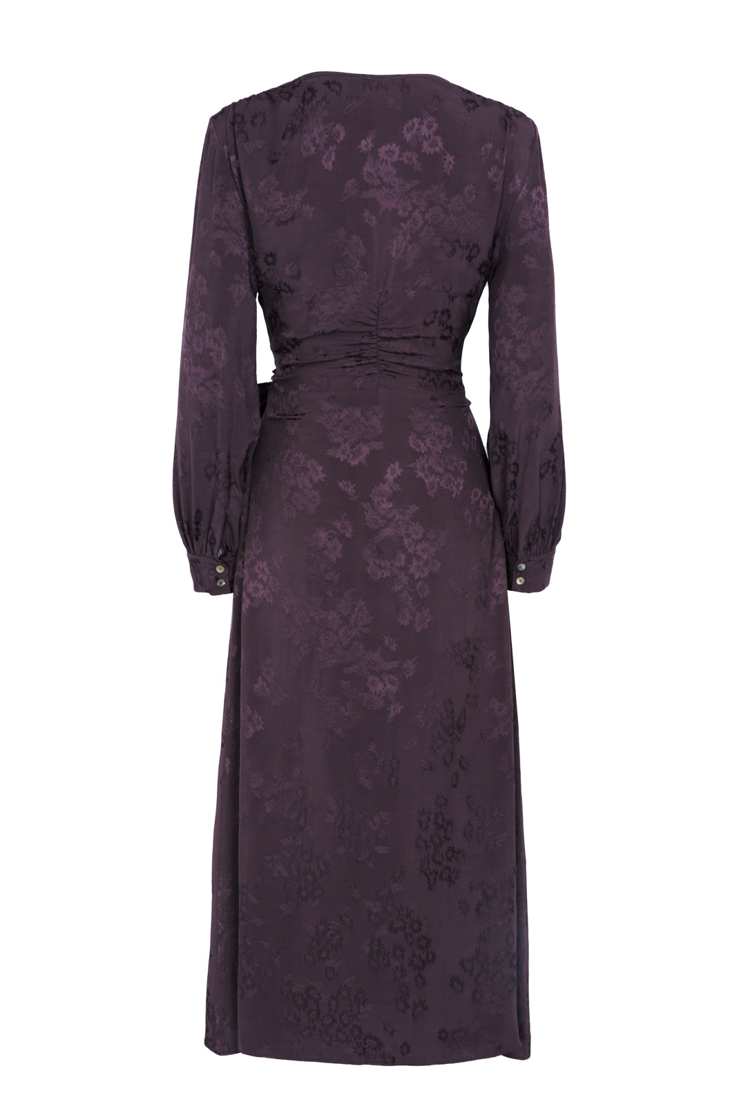 Vestido Huga Berenjena