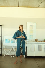 Valentina Petrol Blue Jacket
