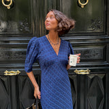 Vestido Zoe Indigo