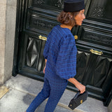 Top Anna Indigo