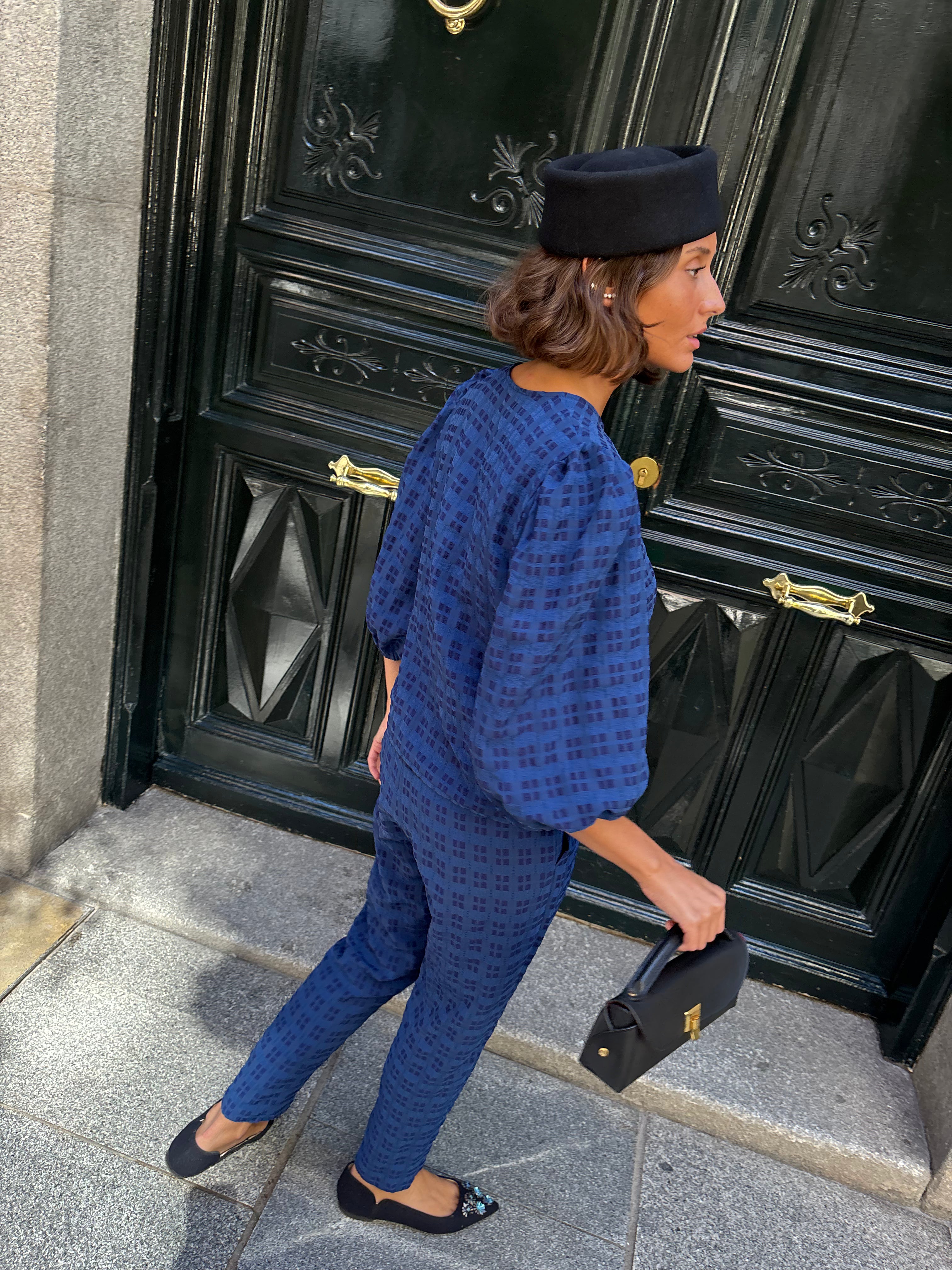 Top Anna Indigo