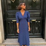 Vestido Zoe Indigo
