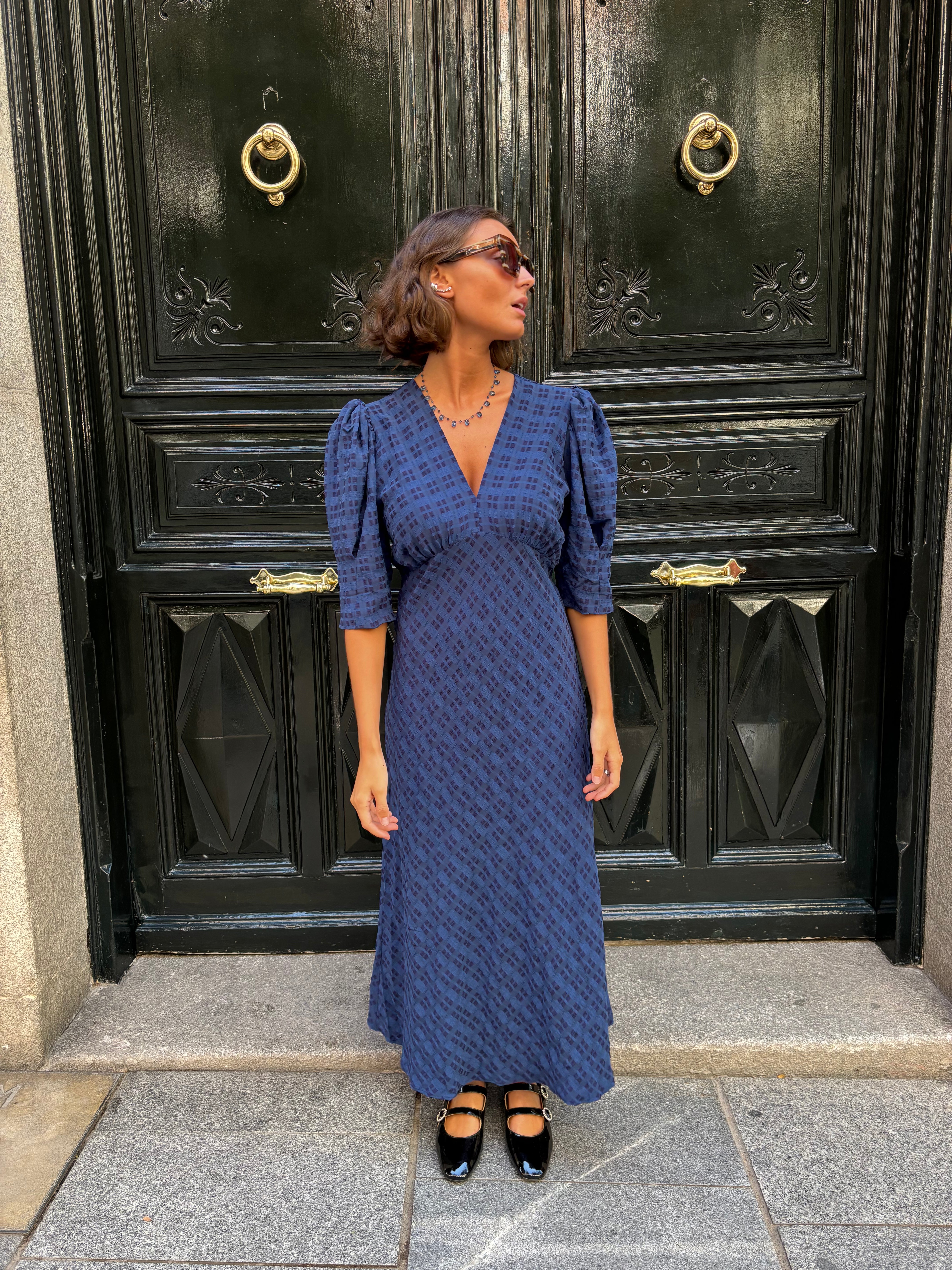 Vestido Zoe Indigo