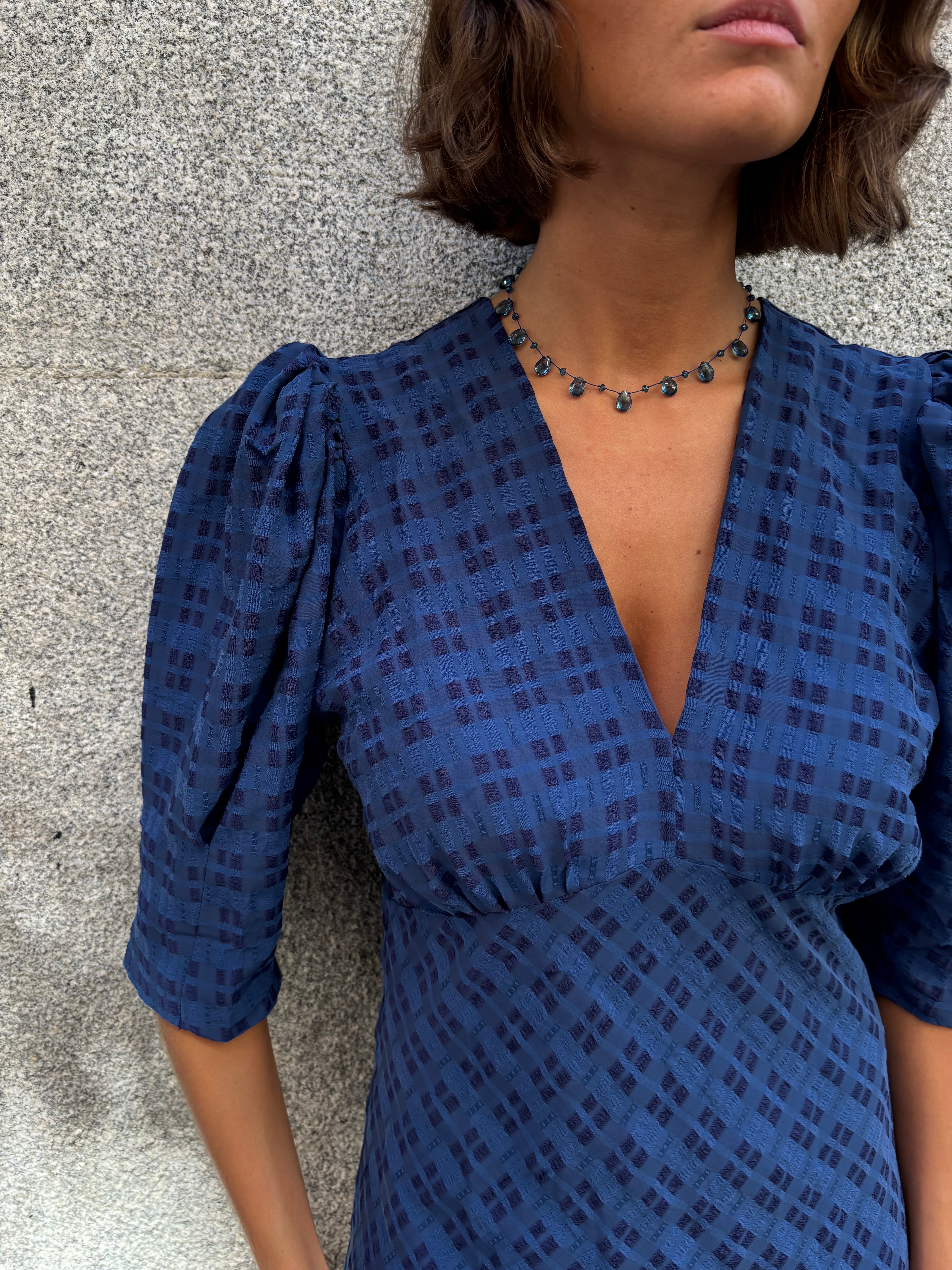 Vestido Zoe Indigo