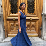 Vestido Tessi Indigo