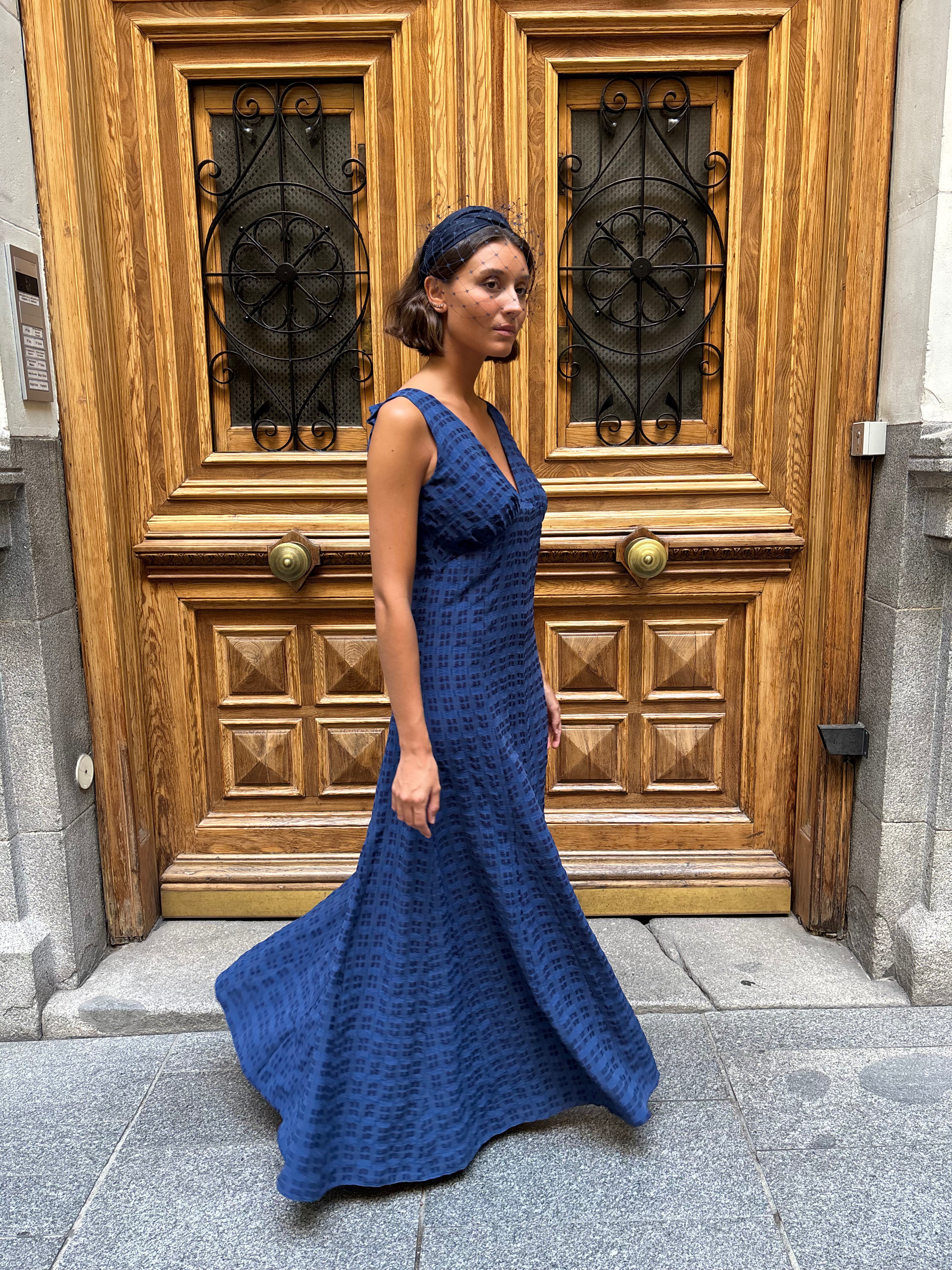 Vestido Tessi Indigo