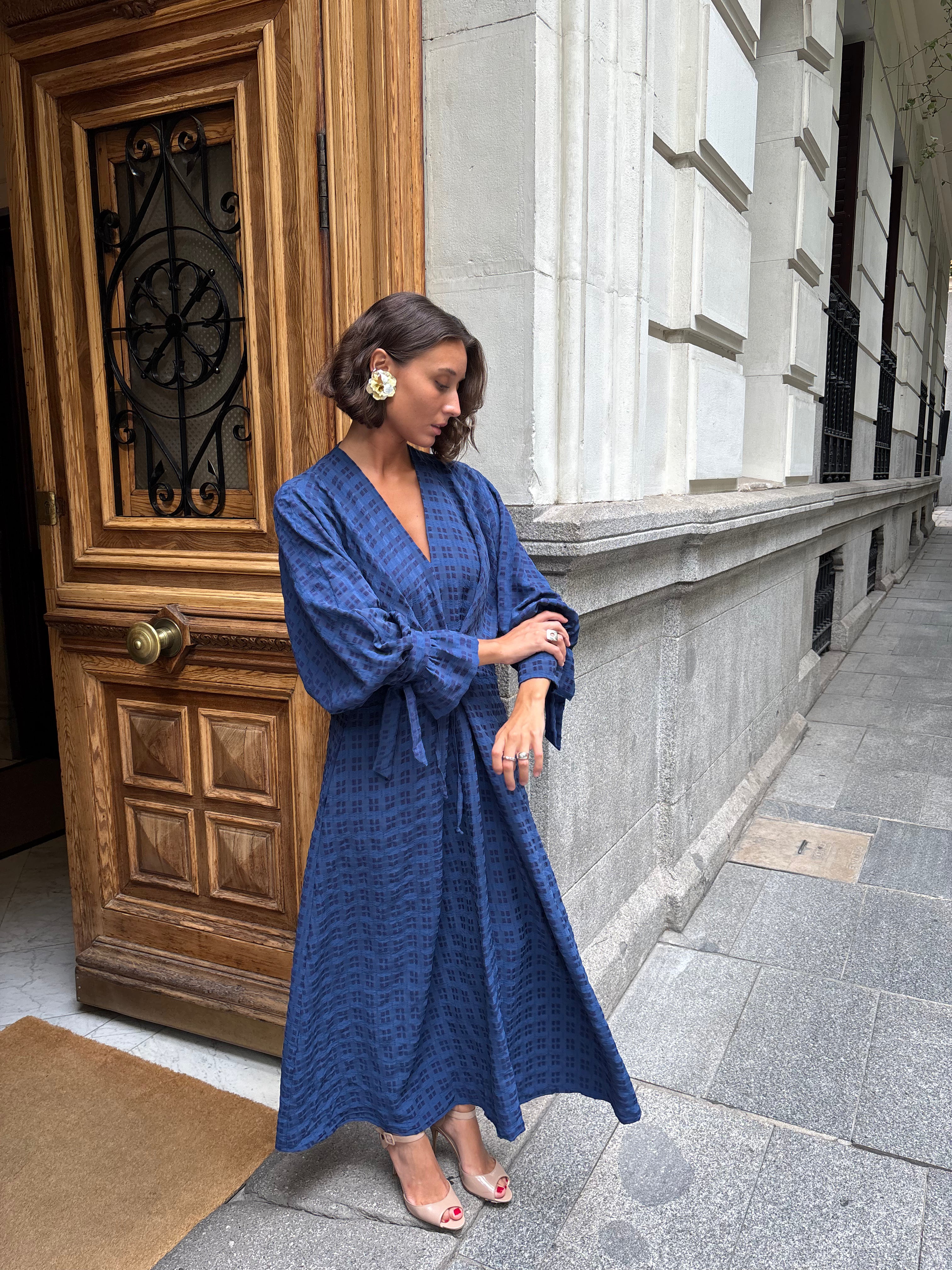 Vestido Akaris Indigo
