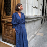 Vestido Akira Indigo