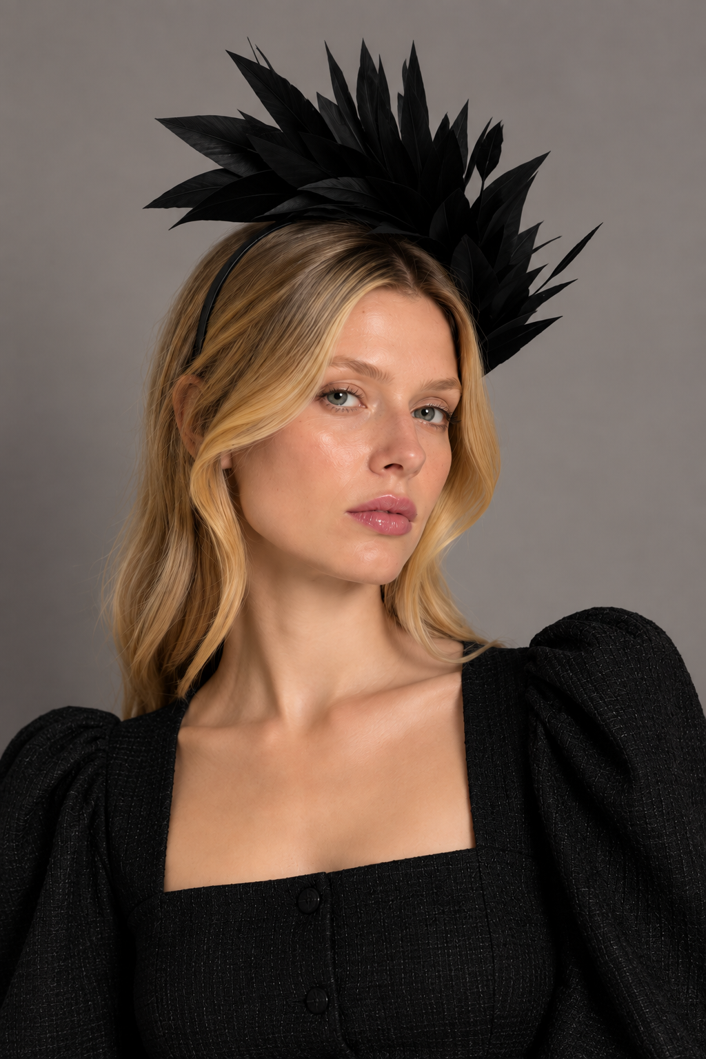 ANI GUEST HEADDRESSES BLACK