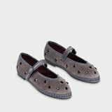 Mae Cristal Grey Flabelus