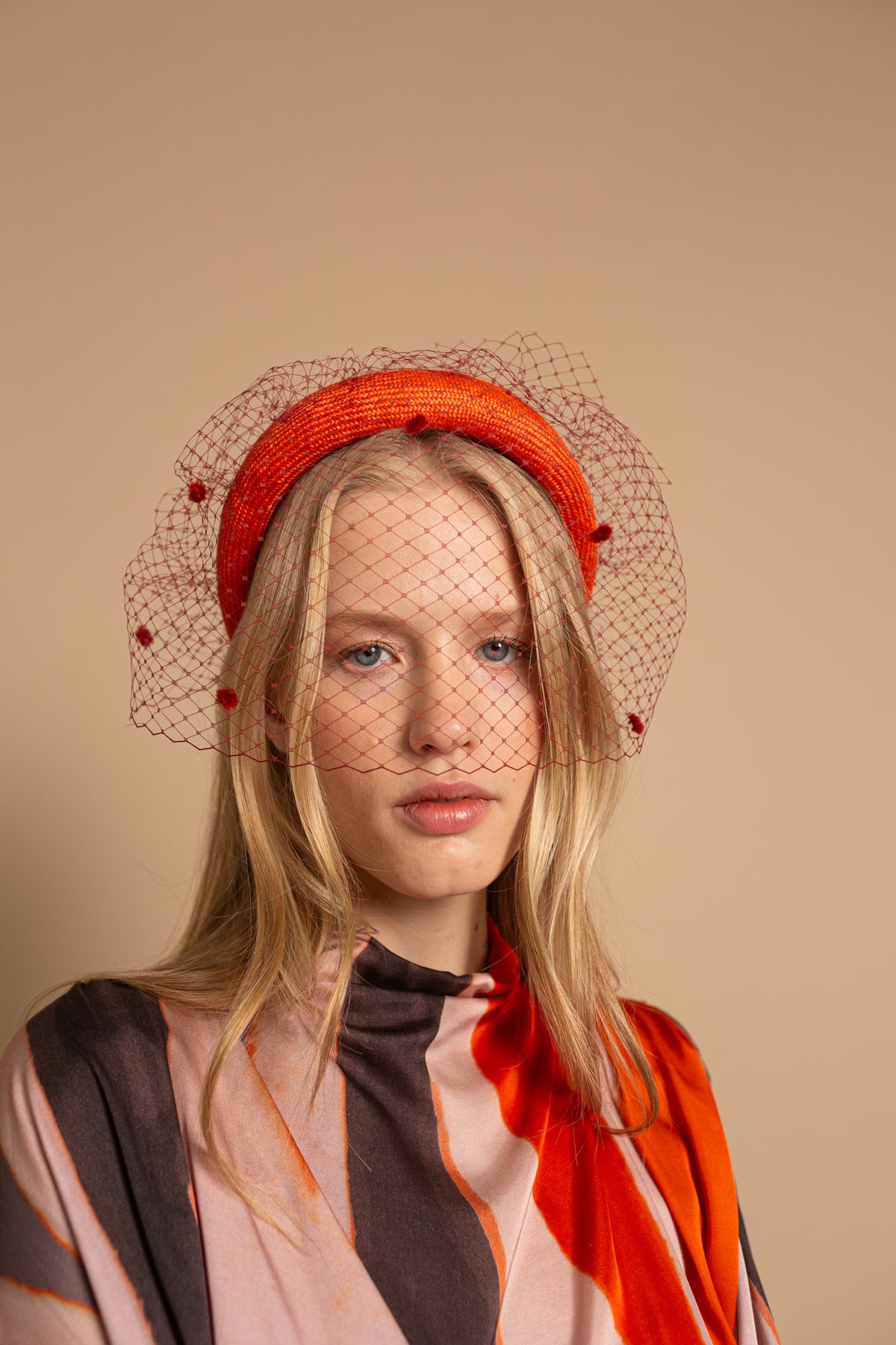 ORANGE GUEST HEADDRESSES