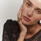 PAOLA SIGHINOLFI. Anillo Kabala pequeño
