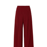 Pantalón Antonia crepe granate