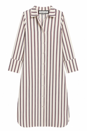 Vestido Camisero Safi Azul Marino